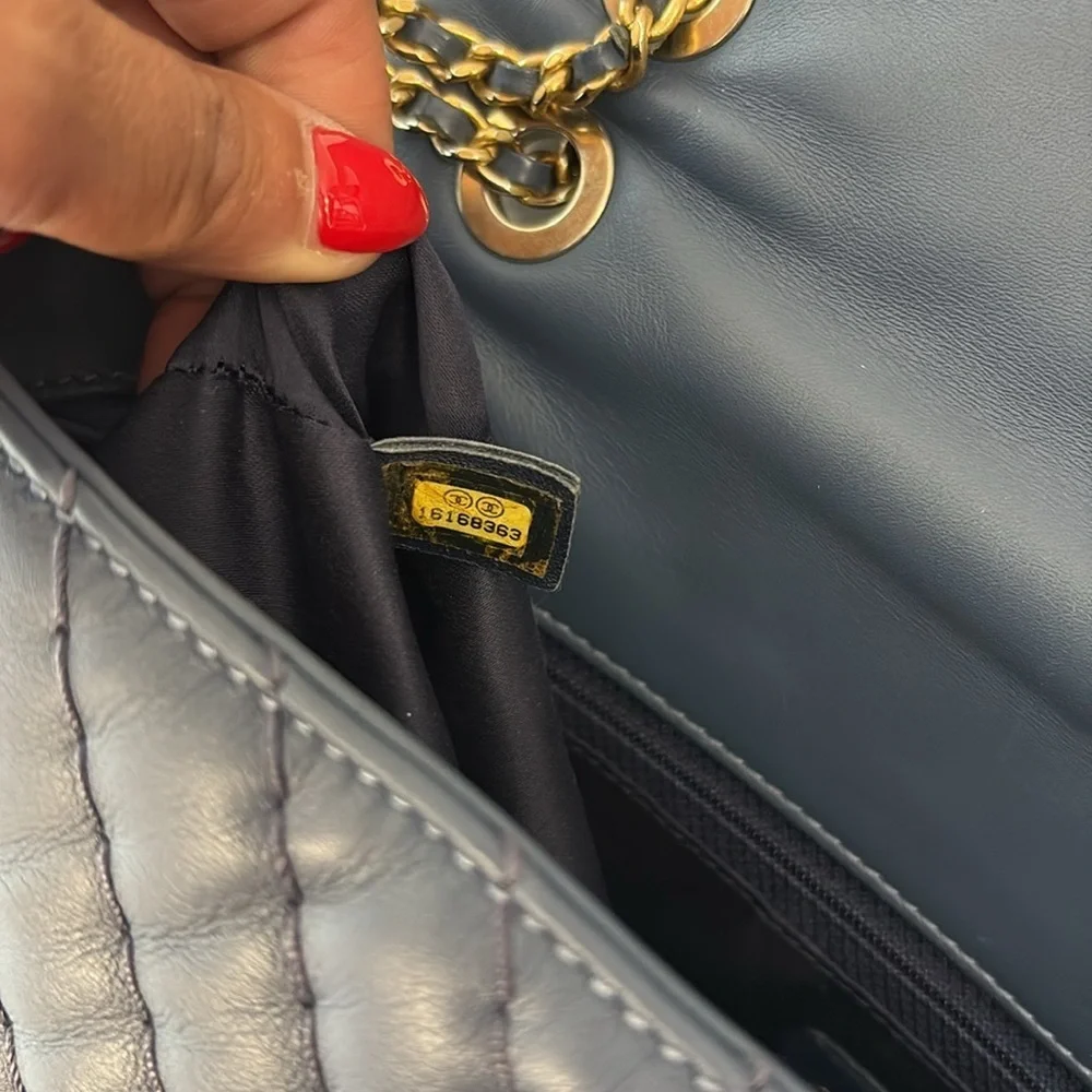 Chanel Vintage Flap Chevron Wild Stich